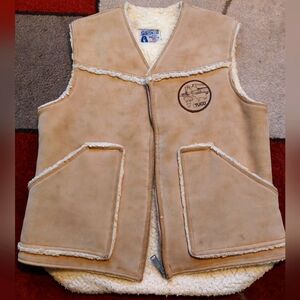 Vintage men's xl sleeveless  jacket vest Avon sportswear